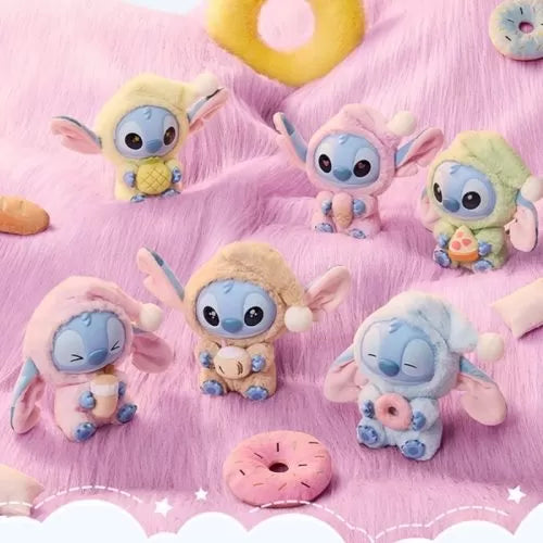 Miniso Stitch "Eat Something Before Sleep" Series – Vinyl Figure Blind Box