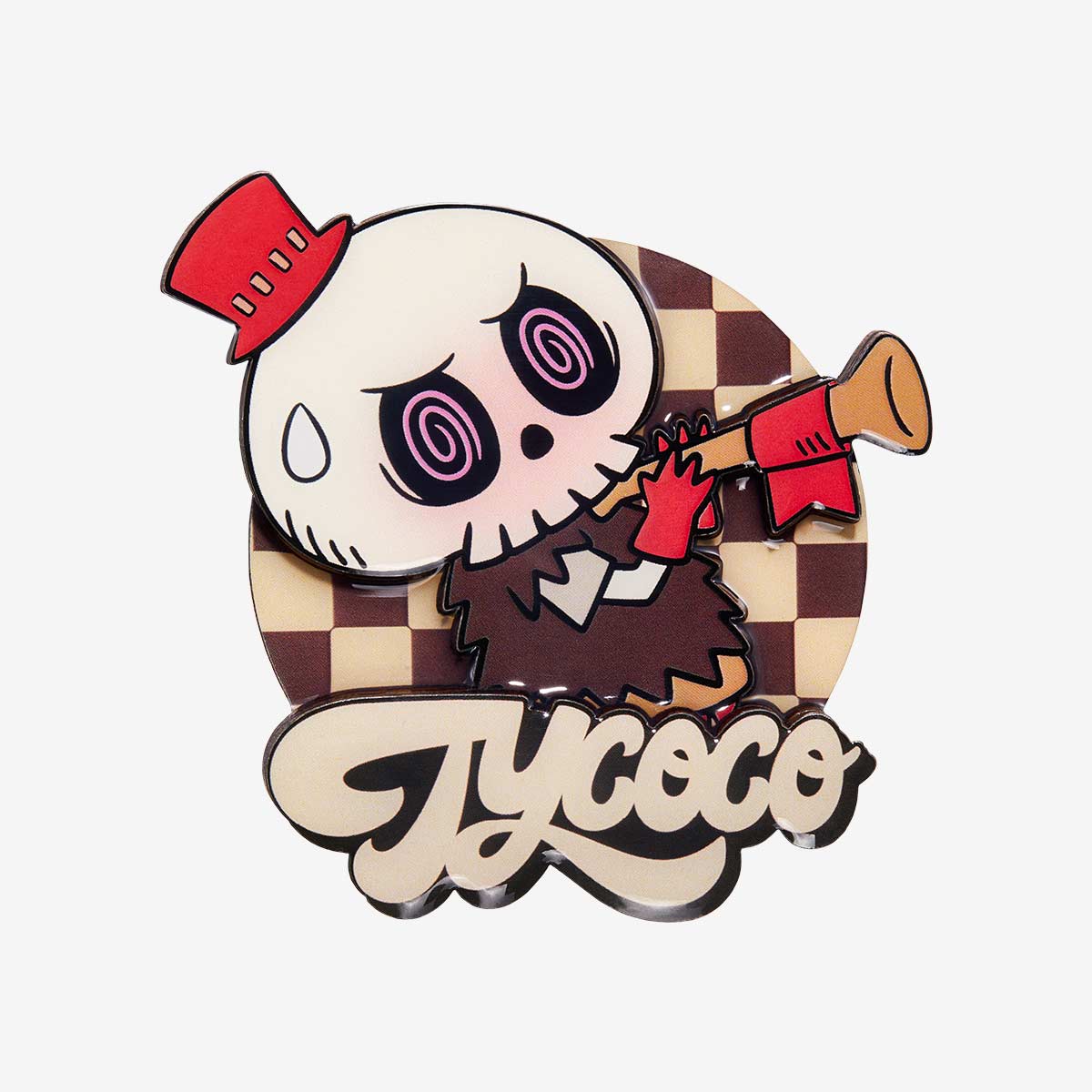 THE MONSTERS Let's Checkmate Series-Fridge Magnet Single Box