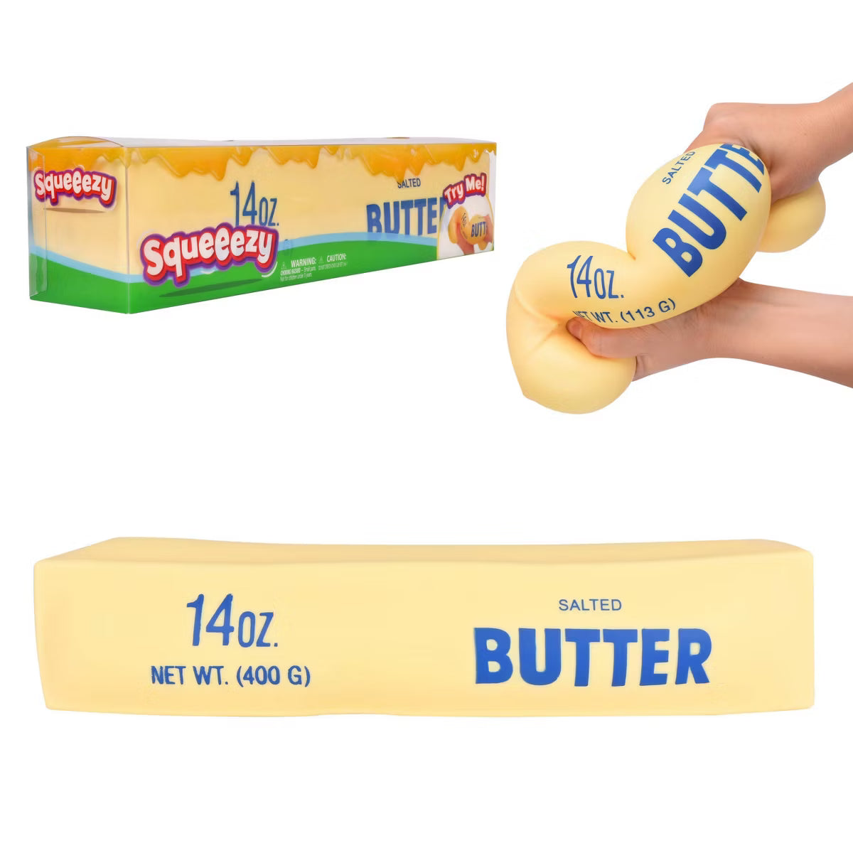 Squeezy Butter Shape Fidget Toy