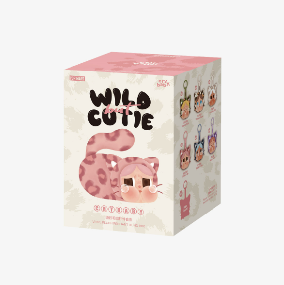 CRYBABY Wild but Cutie Series - Vinyl Plush Pendant Blind Box
