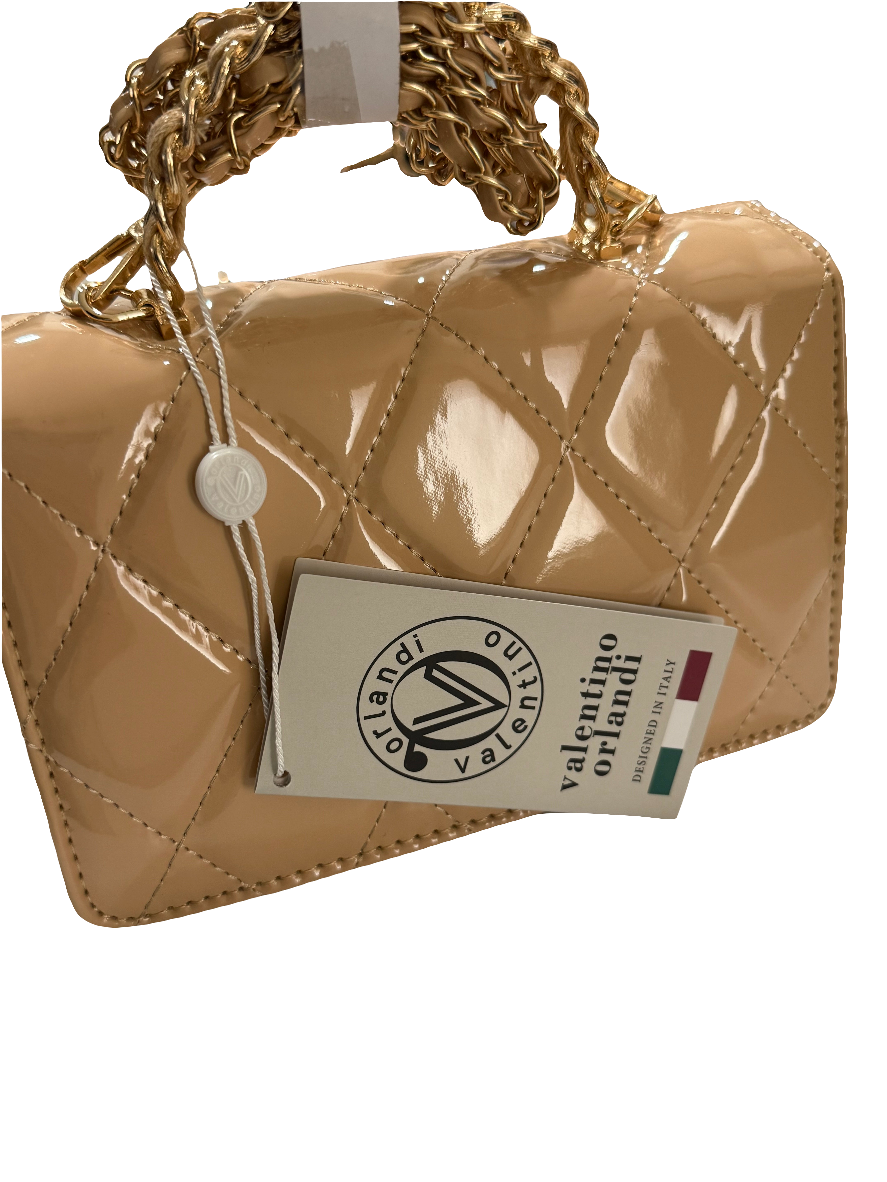 Valentino Orlandi Quilted Crossbody Bag