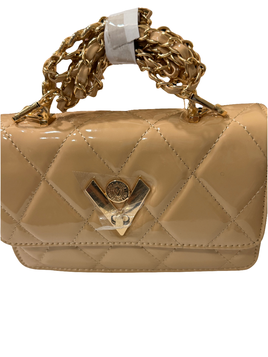 Valentino Orlandi Quilted Crossbody Bag