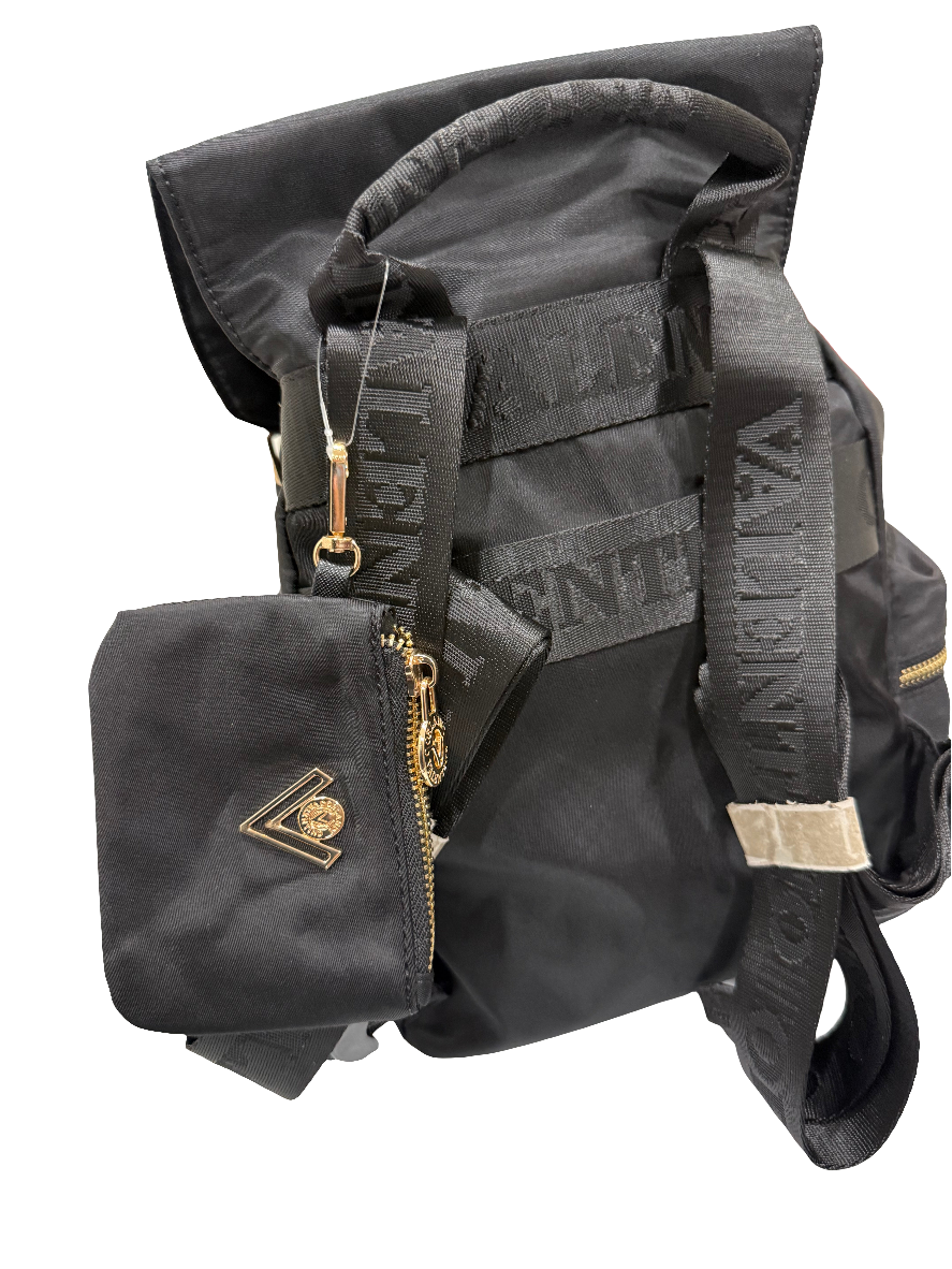 Valentino Orlandi Black Backpack