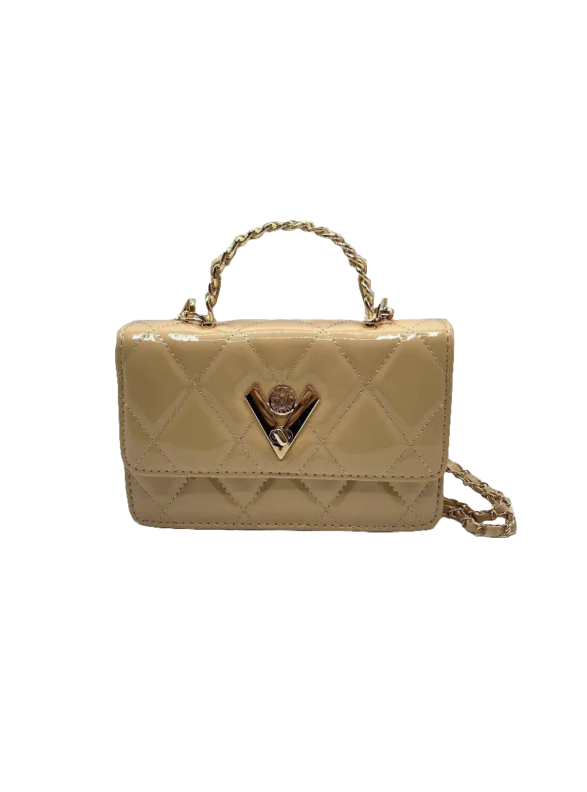 Valentino Orlandi Quilted Crossbody Bag