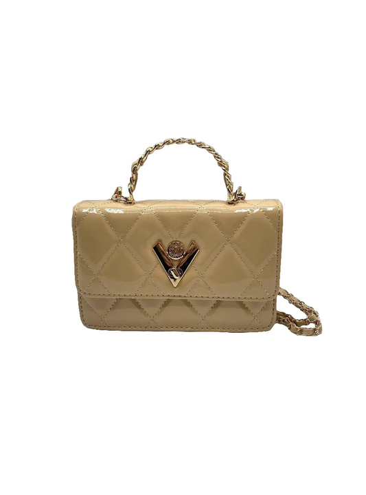 Valentino Orlandi Quilted Crossbody Bag
