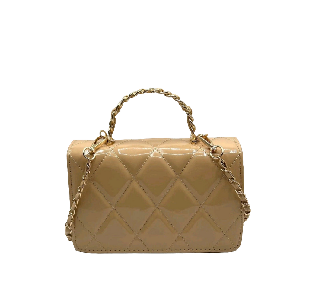 Valentino Orlandi Quilted Crossbody Bag