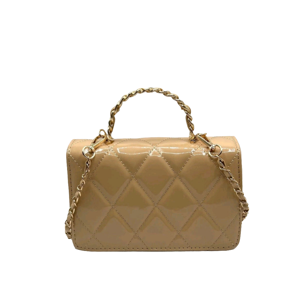 Valentino Orlandi Quilted Crossbody Bag