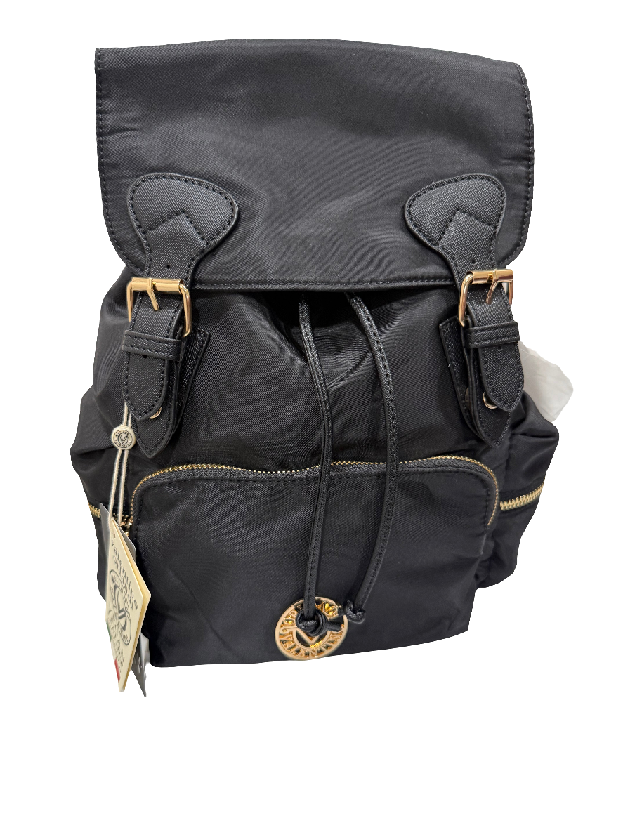 Valentino Orlandi Black Backpack
