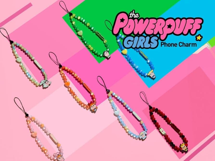 Pop Mart CRYBABY x Powerpuff Girls Series Phone Charm Single Blind Box