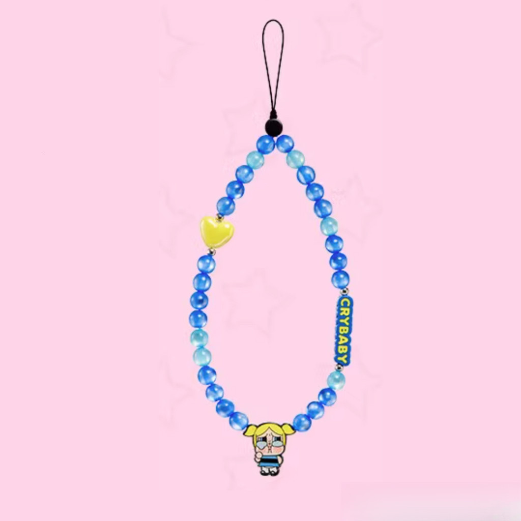 Pop Mart CRYBABY x Powerpuff Girls Series Phone Charm Single Blind Box