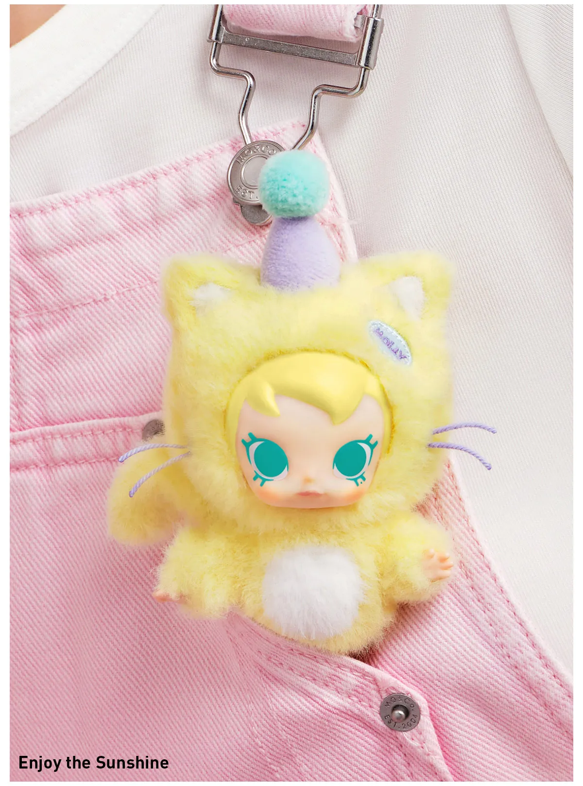 Pop Mart Baby Molly Pocket Friends Series Vinyl Plush Pendant