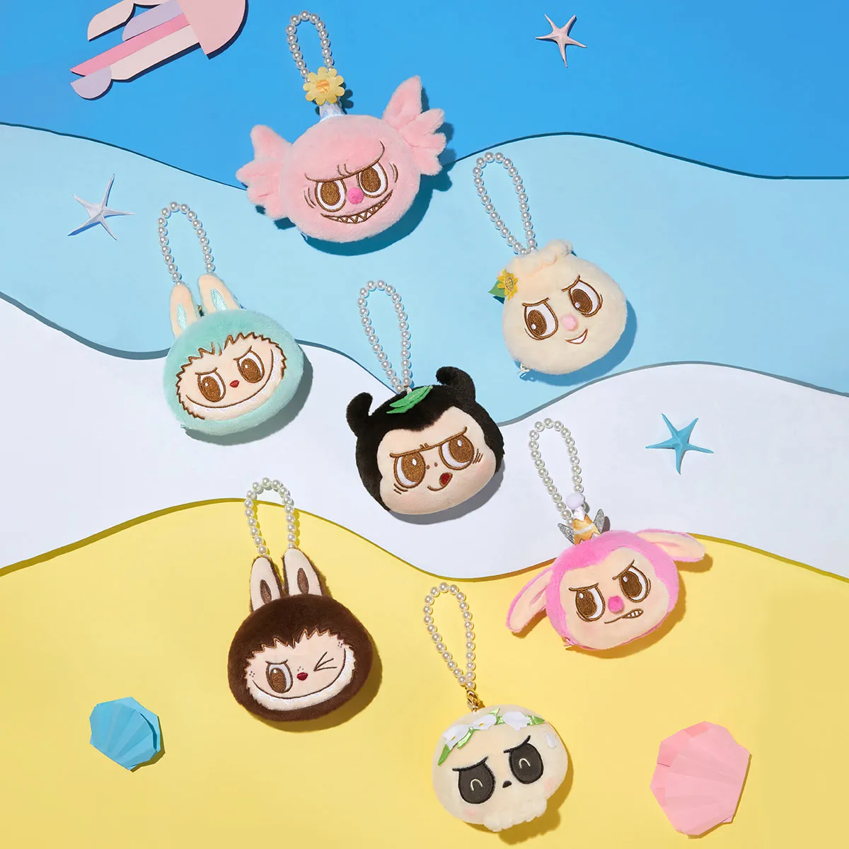 Pop Mart Labubu The Monster Party Series Reversible Plush Doll Single Blind Box