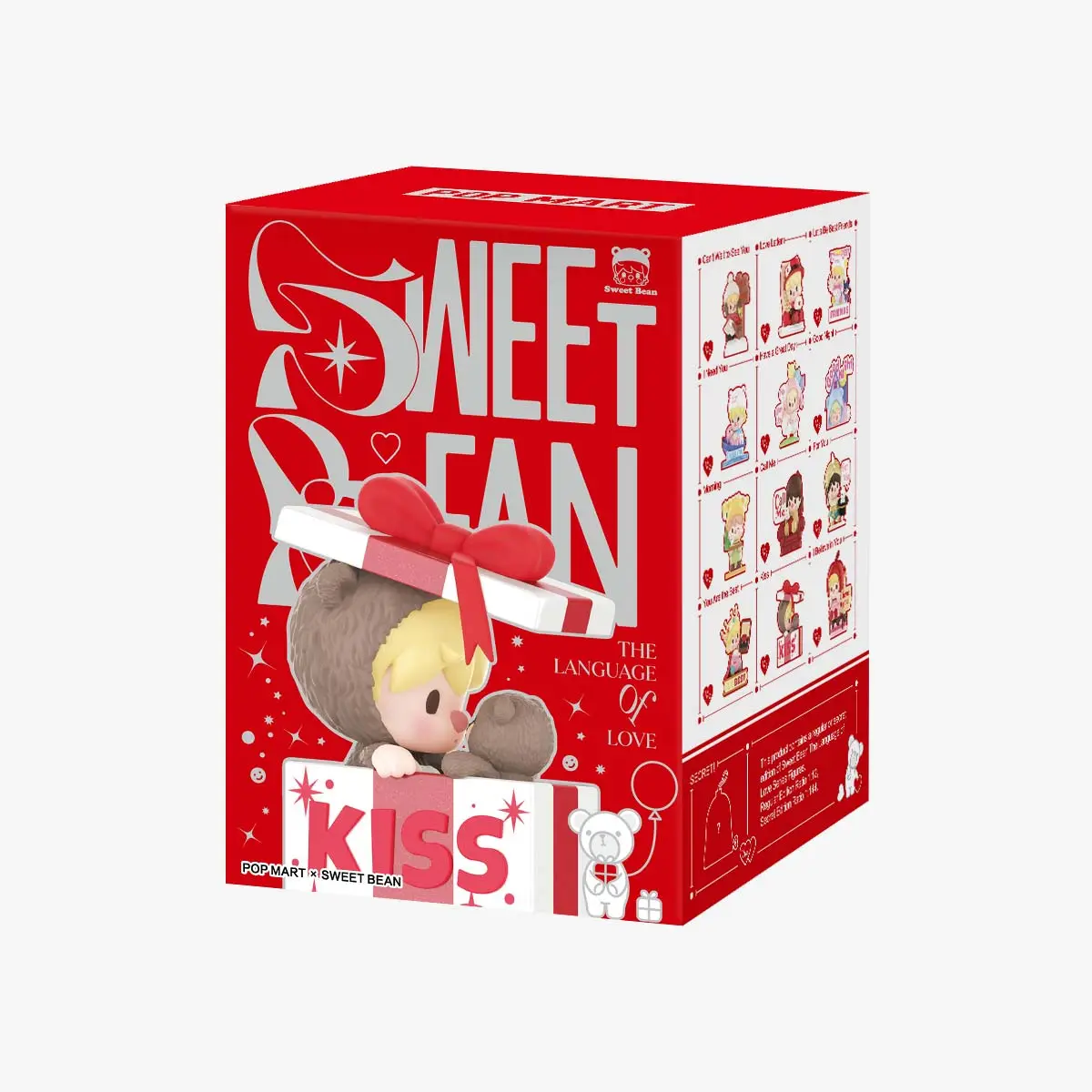 Pop Mart Sweet Bean The Language of Love Series Figures Single Blind Box