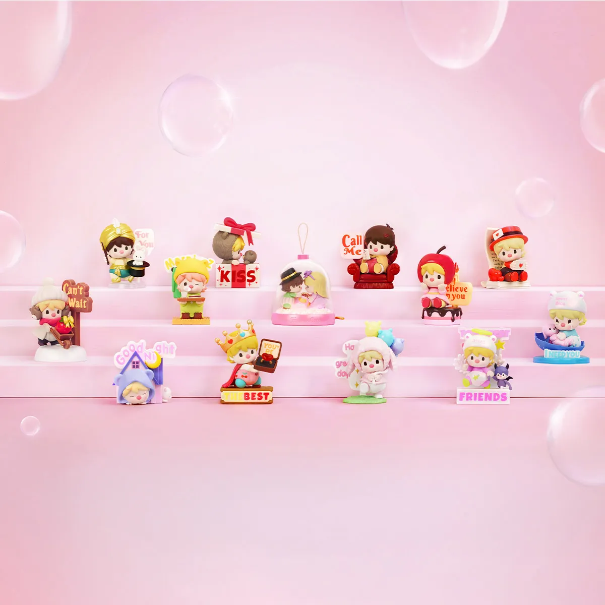 Pop Mart Sweet Bean The Language of Love Series Figures Single Blind Box
