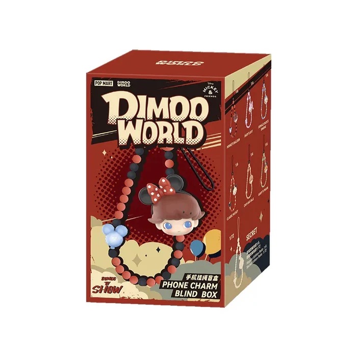 Pop Mart DIMOO World x Disney Series Phone Charm Single Blind Box