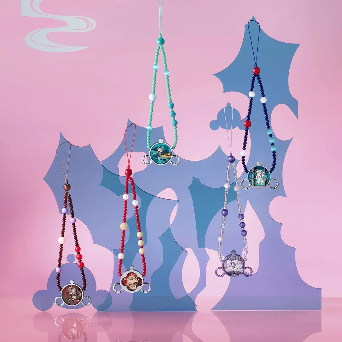 Pop Mart Pop Mart Skullpanda The Mirage Series Phone Chain Single Blind Box