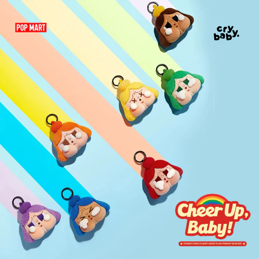 Pop Mart CRYBABY CHEER UP, BABY! Series Plush Pendant