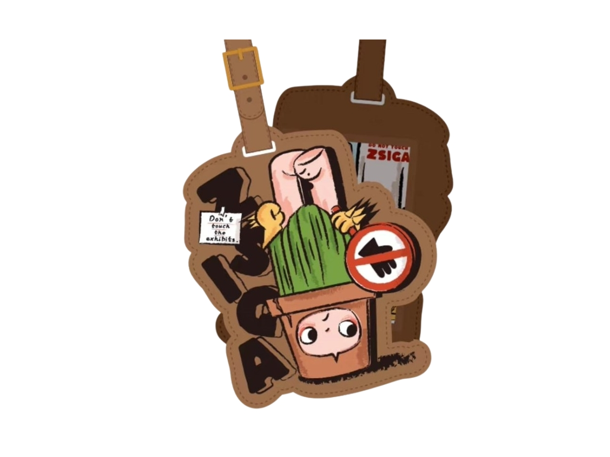 Pop Mart Zsiga Let it Be Luggage Tag