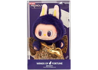 LABUBU × PRONOUNCE - WINGS OF FORTUNE Vinyl Plush Hanging Card
