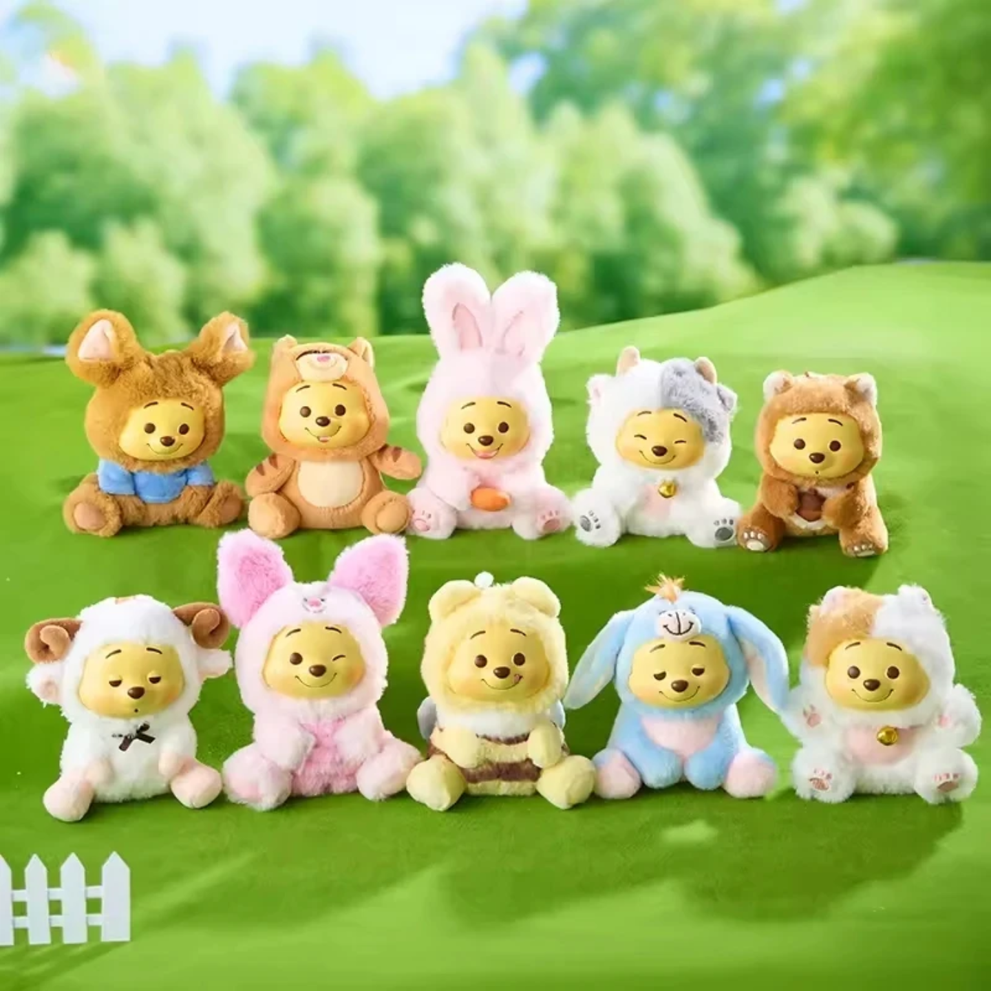 Miniso Winnie The Pooh Naughty Party Plush Vinyl Toy