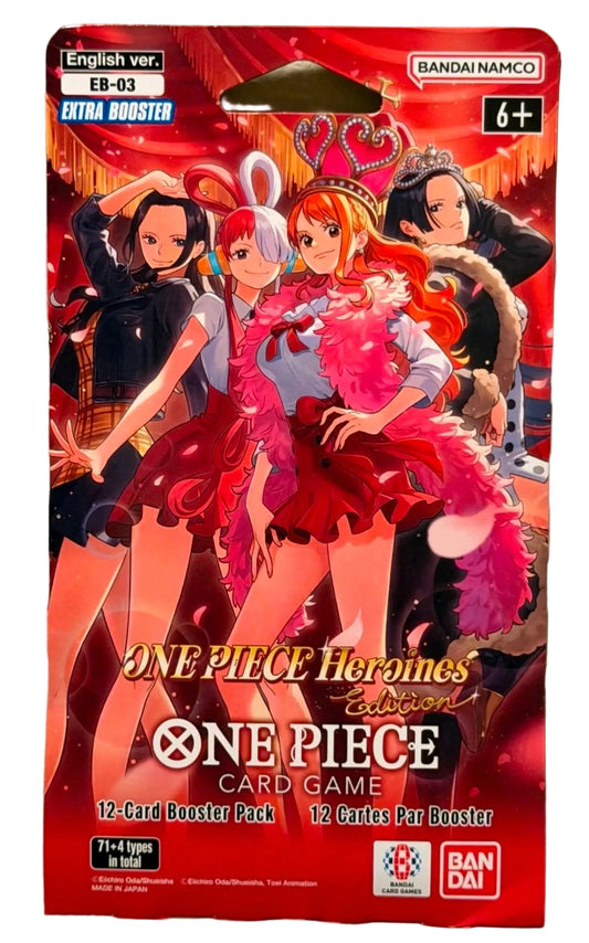 Extra Booster: One Piece Heroines Edition Sleeved Booster Pack